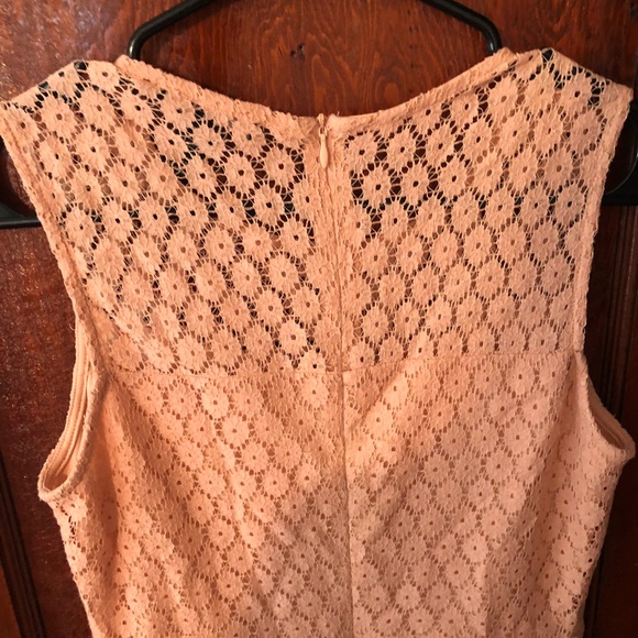 Forever 21 - Blush Lace Dress (like new) - Picture 4 of 5